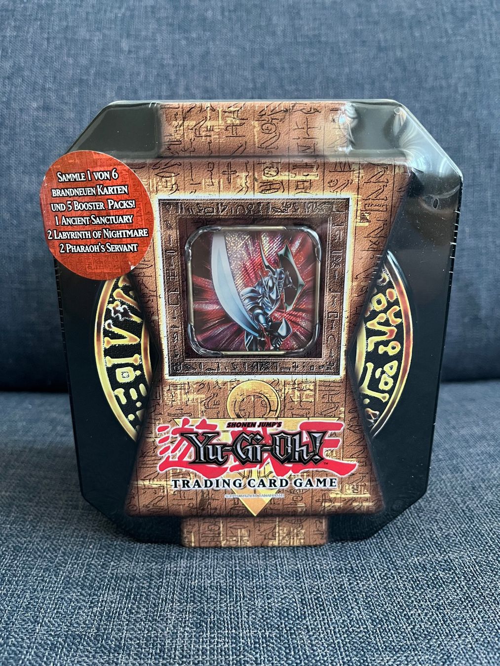 Yugioh Carte collezionabili: Yugioh -  Blade Knight Tin Box sealed - deutsch – Nuovo e nell'imballaggio originale da Zürich venduto da Nostalgia
