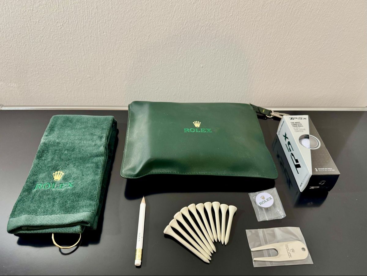 Mazze & Set: Rolex Exclusive Golf Gift Set  – Nuovo (secondo la descrizione) da Lugano venduto da Chronova_Swiss_Trade 1