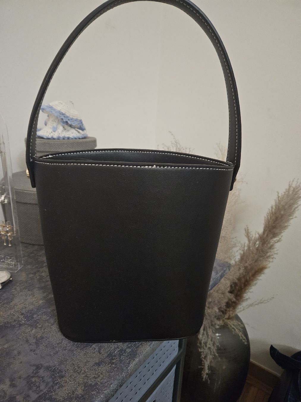 Sac Estée Lauder Fourre-tout Daim Noir Avec Pochette Cosmétique (Neuf Sans étiquette)
