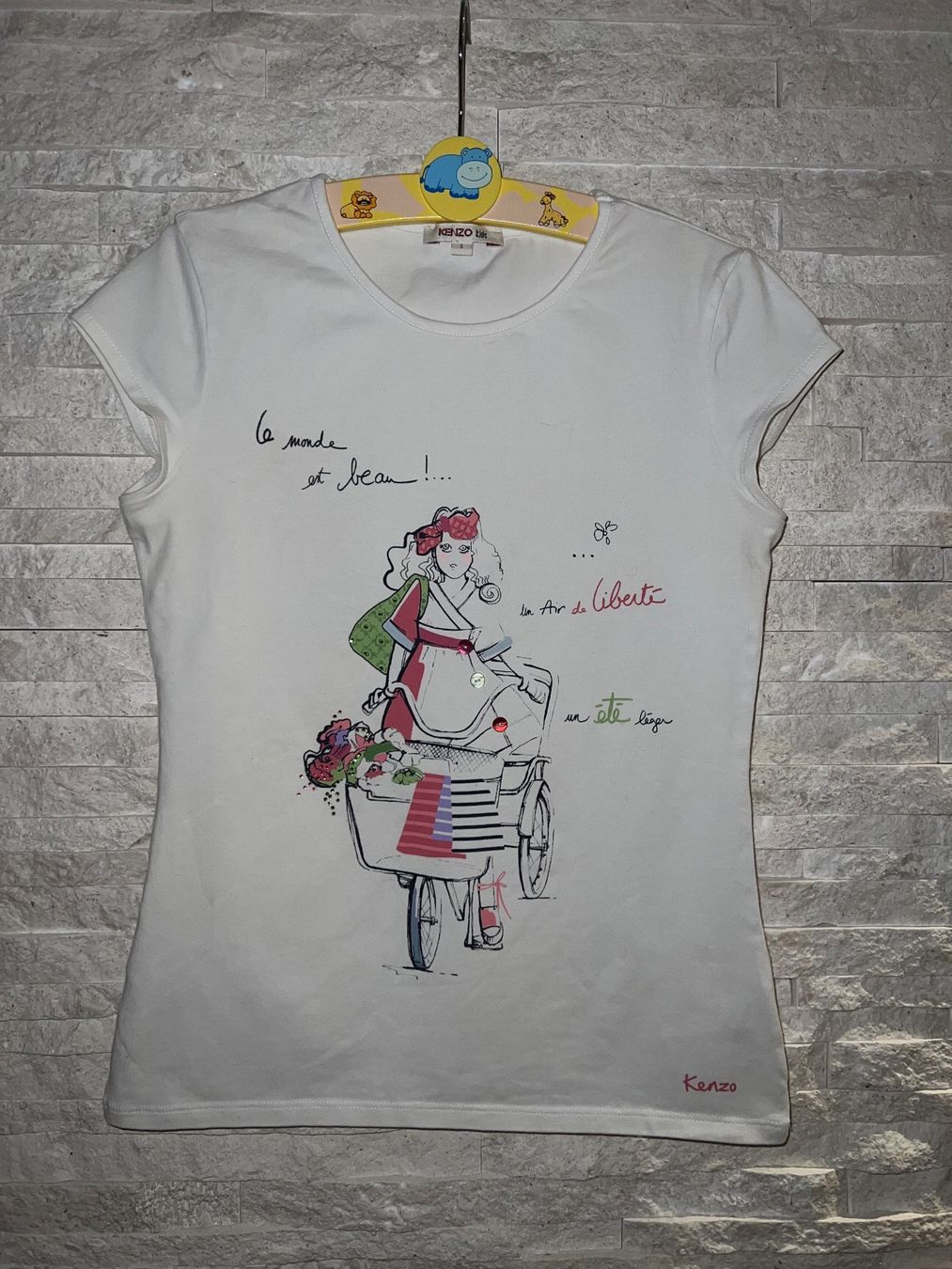 Kenzo Blouses, T-shirts & Tops: Kenzo Mächten T Shirt, 156cm – D'occasion à Meilen par ninifee20