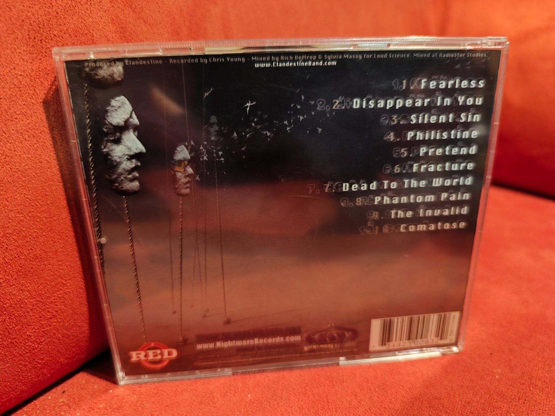 CD: Clandestine The Invalid (Alternative Rock / Metal) – Usato da Zofingen venduto da noise123 1