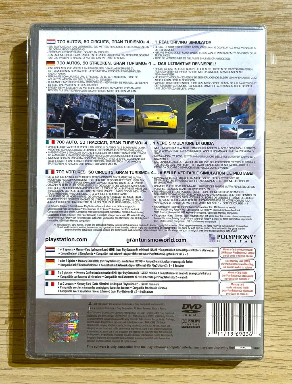 Sony Giochi: Gran Turismo 4 PS2 NEU – Usato da St. Gallen venduto da Alpine.Arcade 1