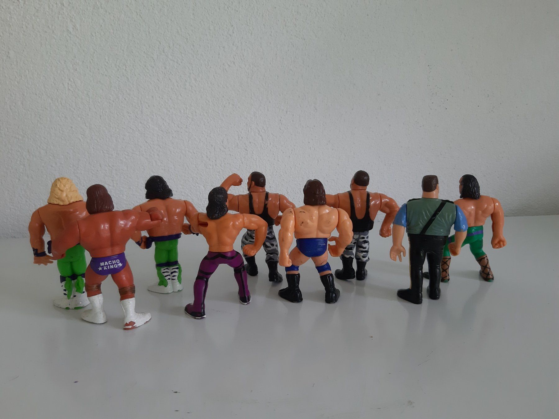 WWE Statuette: WWE WWF Hasbro Lot  9 Action Figuren – Usato da Buchs SG venduto da Bray_Law 1