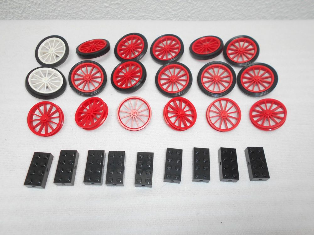 alte Lego Räder DM ca 43 mm ( Set 6 ) (Gebraucht) in Niederuzwil für ...