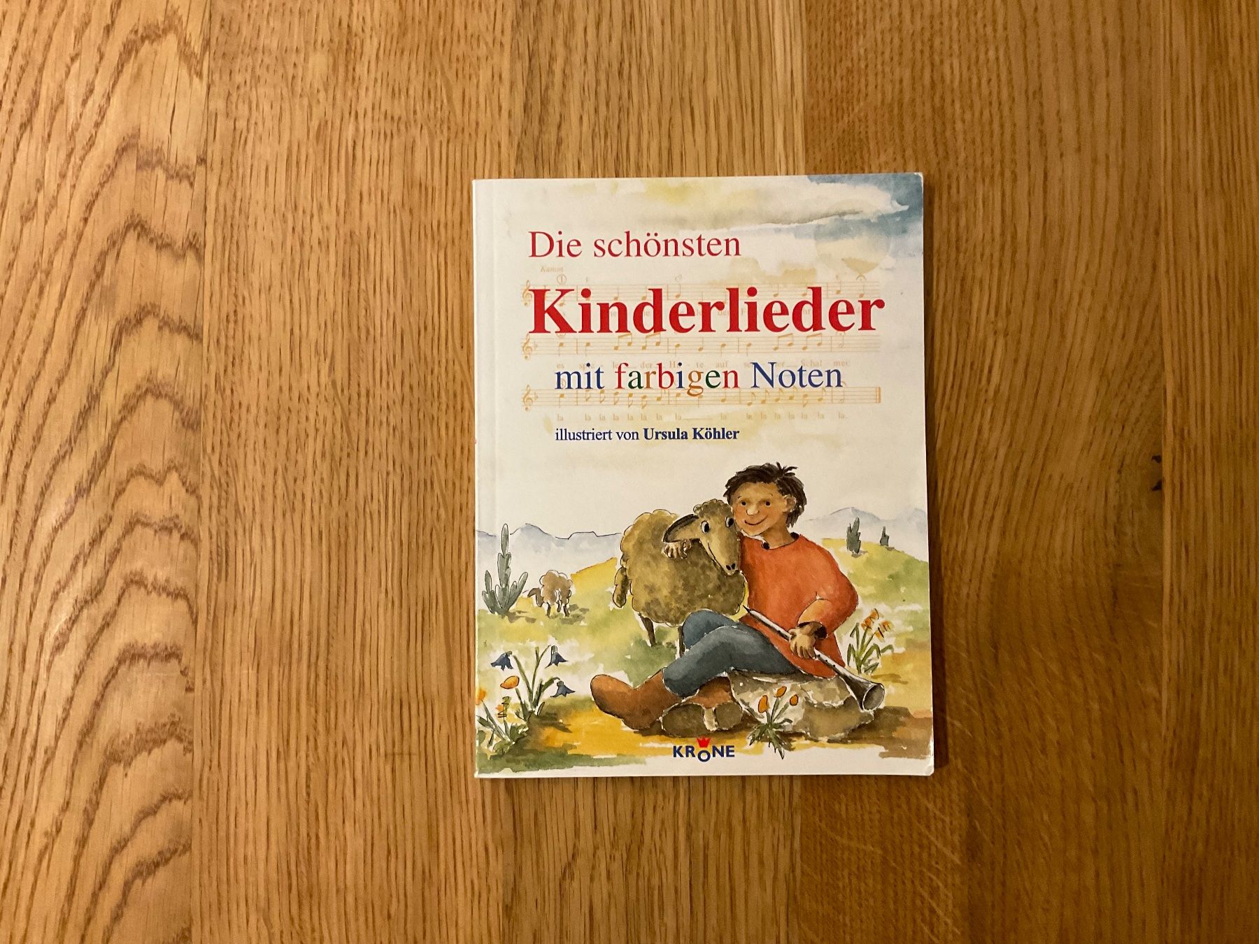 Libri: Die schönsten Kinderlieder mit farbigen Noten - Ursula Köhle – Usato da Wetzikon ZH venduto da Gerbera5