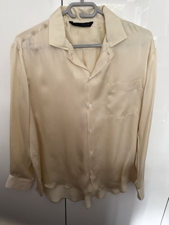 Ensemble soie jaune Zara 2025