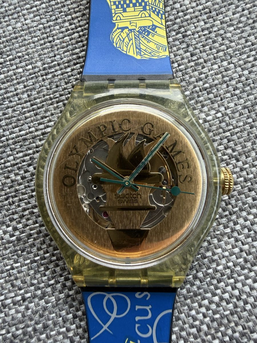 Swatch Orologi: Swatch Automatik Uhr – Usato da Jona venduto da swissness62