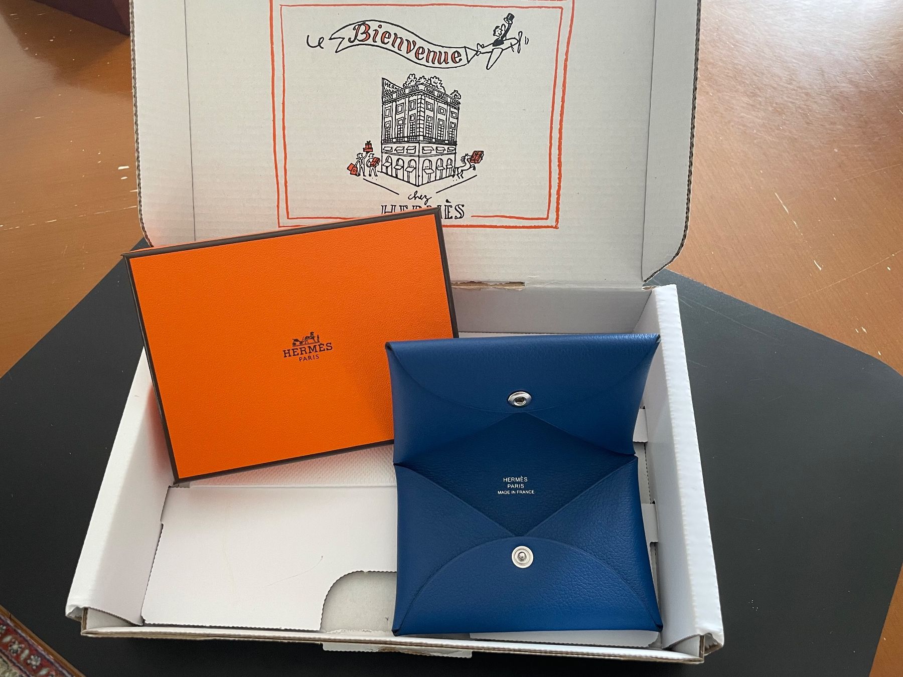 Hermès Altro in  Abbigliamento & Accessori: Hermes Kartenetui Calvi – Usato da Köniz venduto da Papabaer