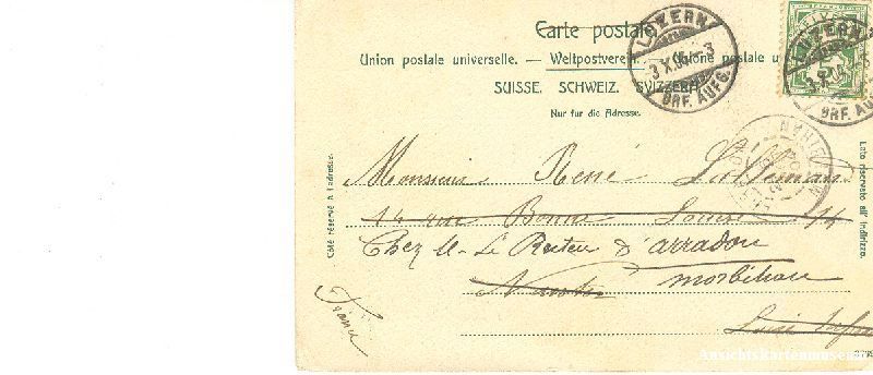 Cartoline postali: Pilatusbahn + 1904 TOP – Usato da Emmenbrücke venduto da teestube 1