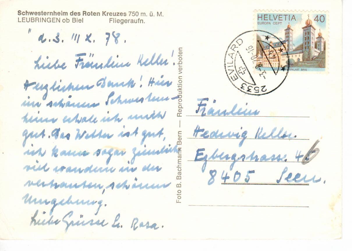 Cartoline postali: Leubringen ob Biel – Usato da Wolhusen venduto da Curver9 1