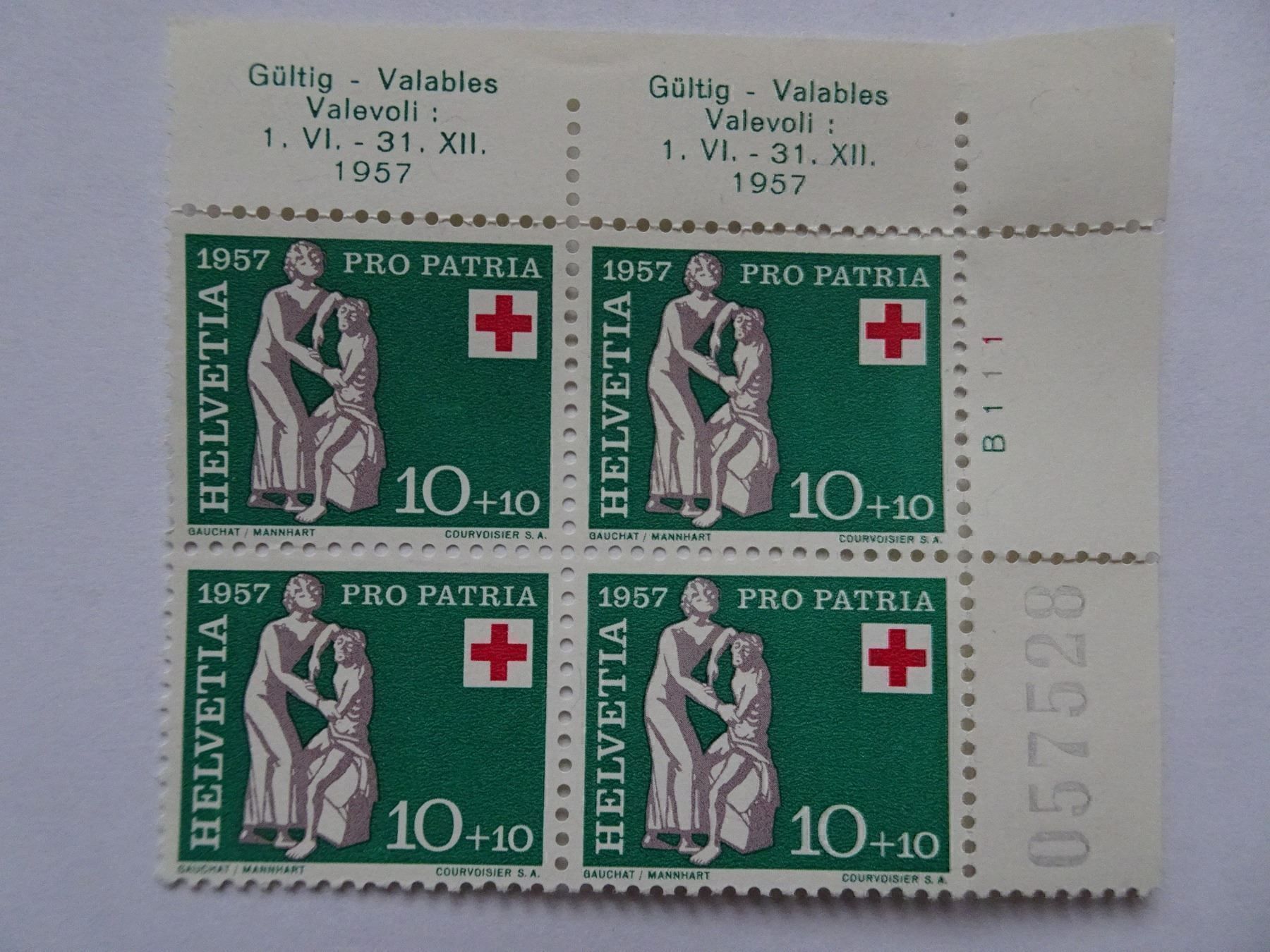 Tutti i francobolli: PP 1957** – Nuovo (secondo la descrizione) da Aadorf venduto da Chnorli-Furz 3