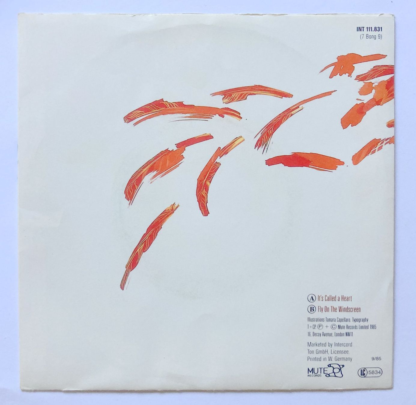 Dischi in vinile: DEPECHE MODE - IT'S CALLED A HEART – Usato da Bottens venduto da hotter-than-hell 1