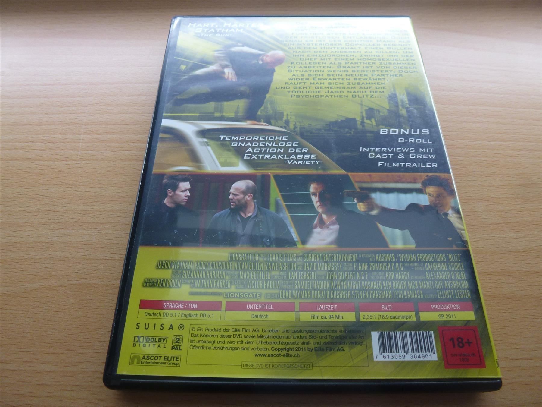 Alle DVDs: Blitz – Gebraucht aus Hombrechtikon von Maloev17 1