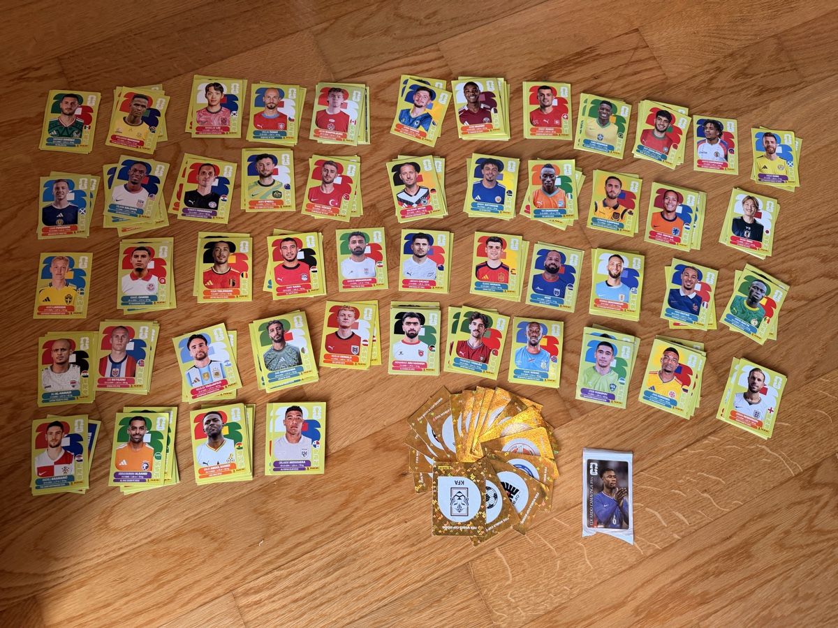 Panini Carte collezionabili: Lot de 191 paninis, aucun double – Nuovo (secondo la descrizione) da Seiry venduto da nonoblue