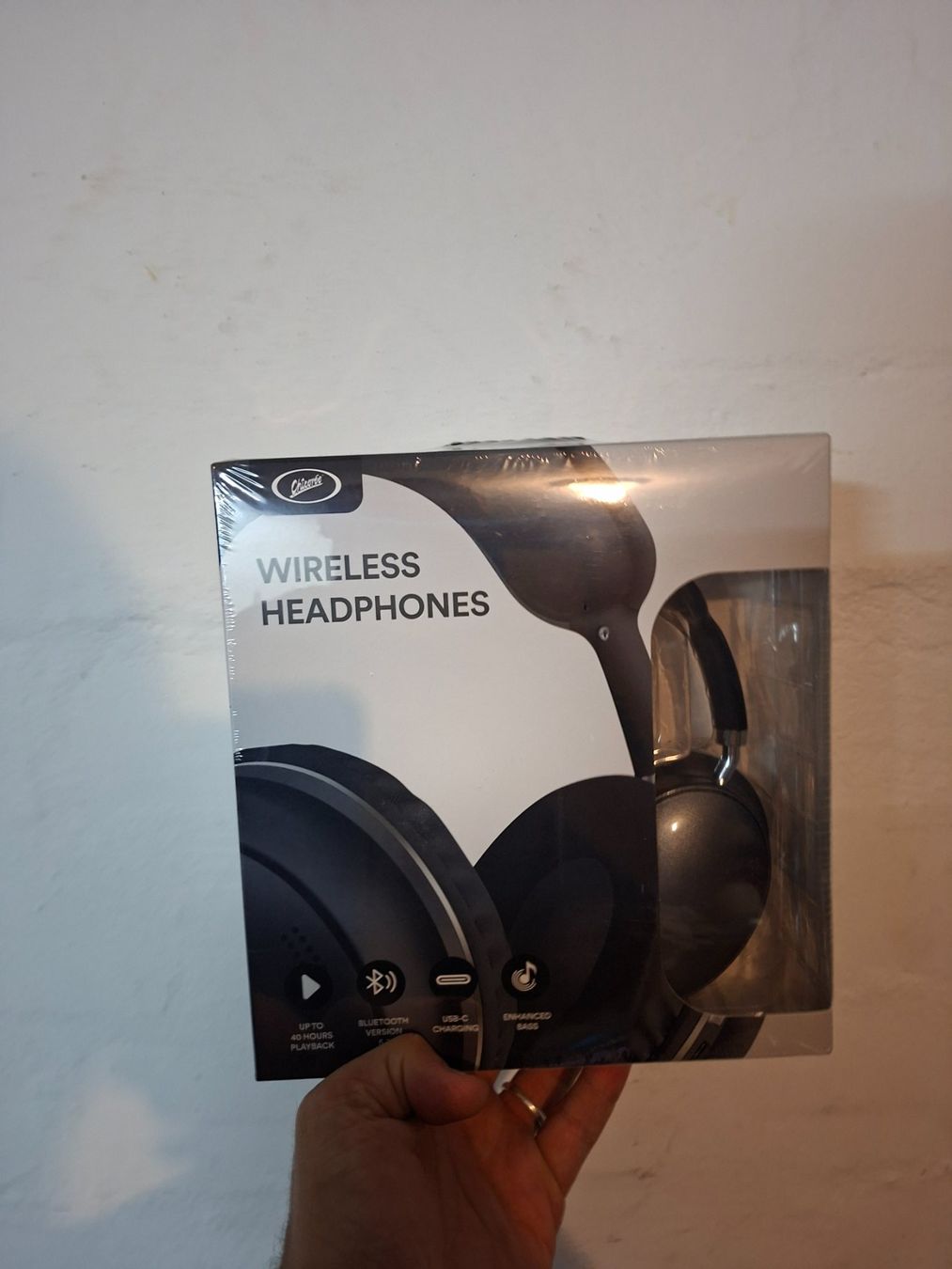 Cuffie: Cleva Wireless Headphones Bluetooth USB-C Ladekabel neu – Nuovo e nell'imballaggio originale da Lyss venduto da toe_68qb
