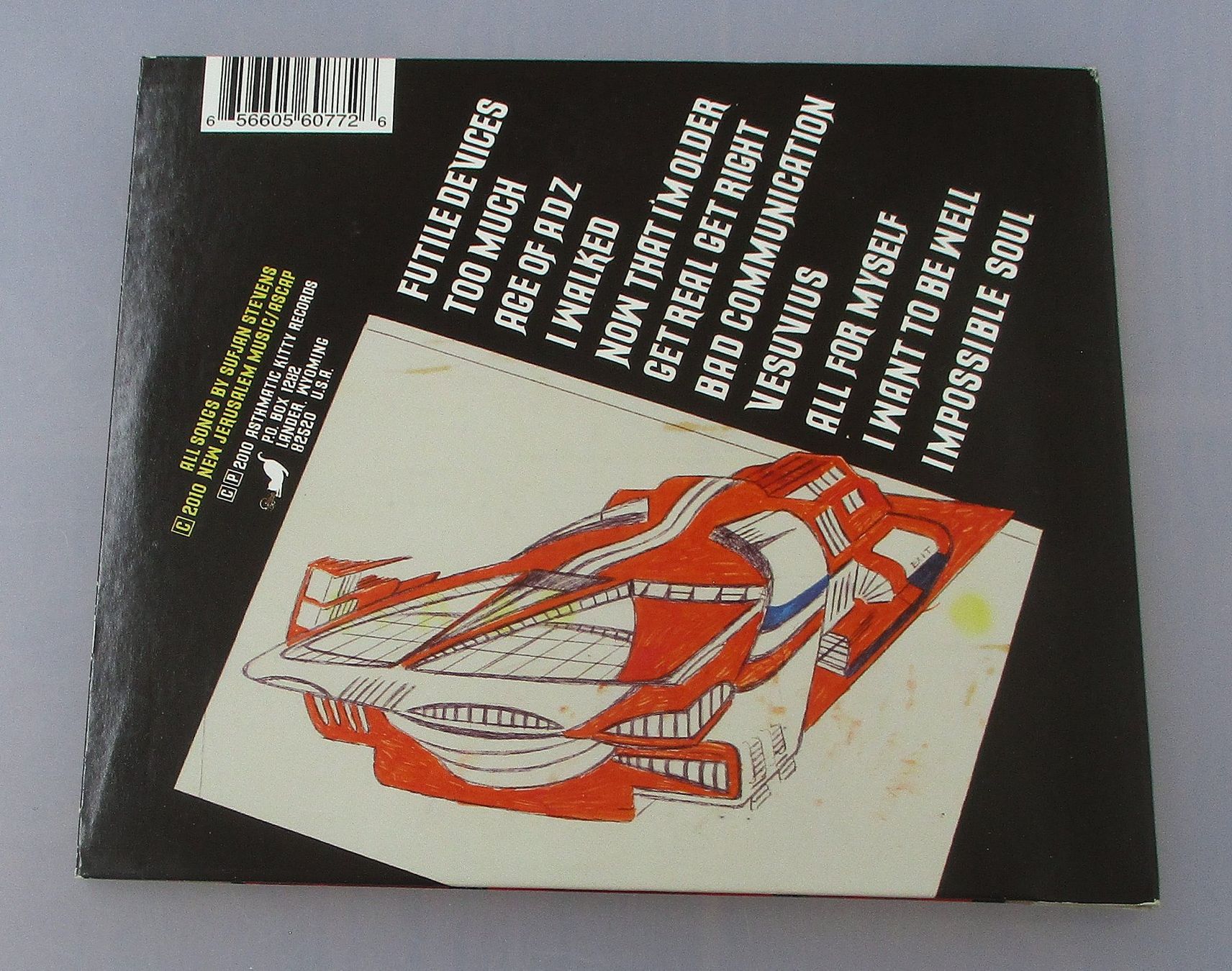 CD: SUFJAN STEVENS - The Age Of Adz – Usato da Wattwil venduto da Muriel11 1