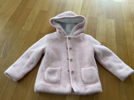 Winterjacke Gr. 98, Rosa, mit Kapuze, Top Zustand!