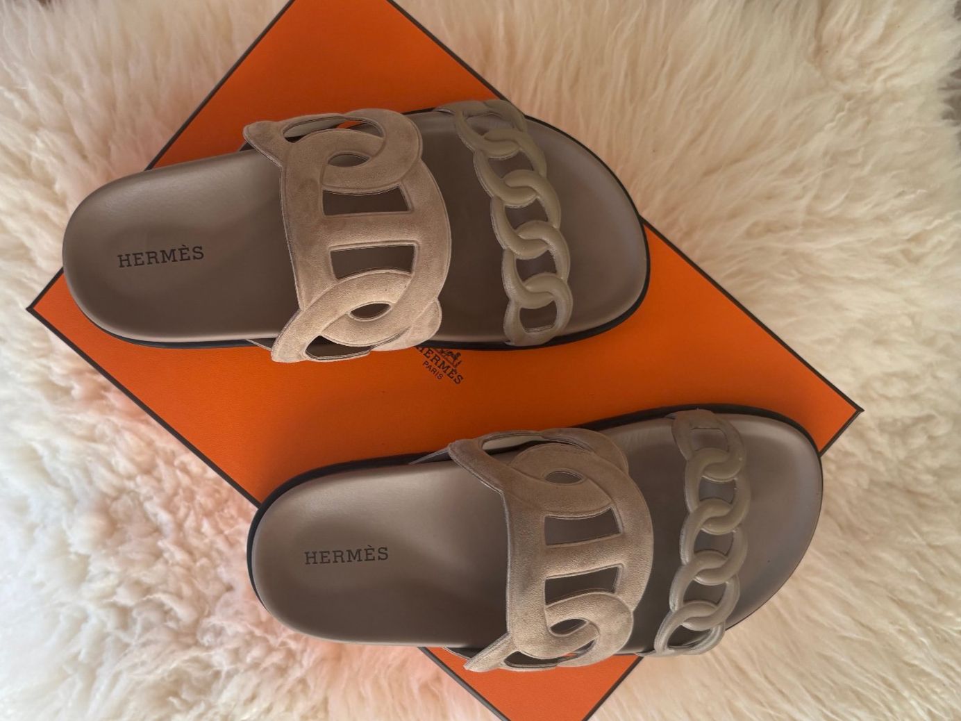 Hermès Chaussures femmes: HERMÈS Extra (Gr. 36.5) in beige sable – D'occasion à Zürich par Landhausfan 6