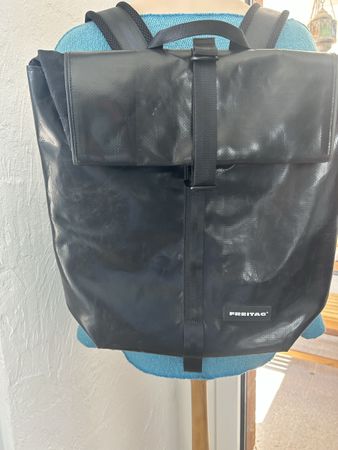 Freitag Rucksack Clapton NEU ganz schwarz