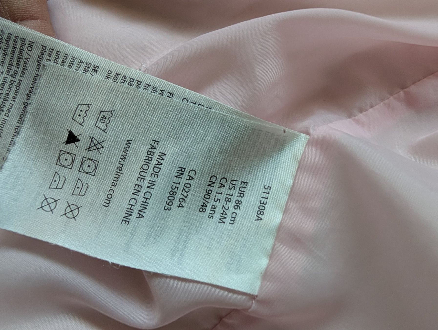 Reima Giacche & Cappotti: Reima Winterjacke, Grösse 86 – Usato da Dübendorf venduto da Ch.Am86 4