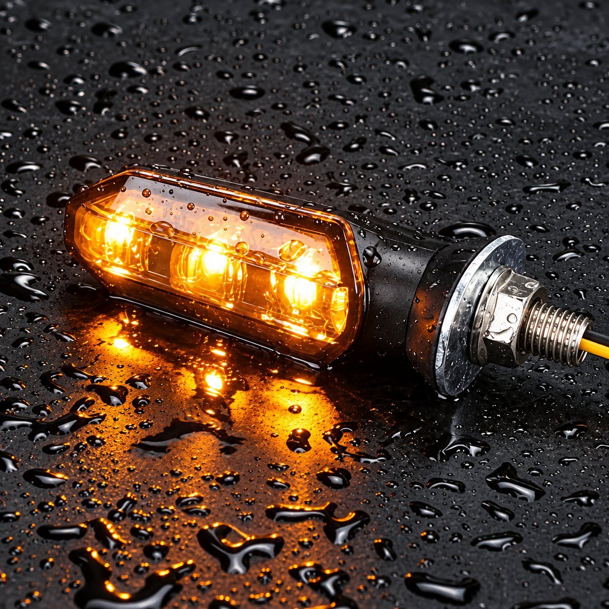 Tutti i ricambio per moto: 4x Motorrad Mini LED Blinker Universal E-Geprüft Smoke – Nuovo e nell'imballaggio originale da Untersiggenthal venduto da customs 5