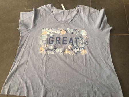 T-Shirt - Grösse 56/58 - sheego