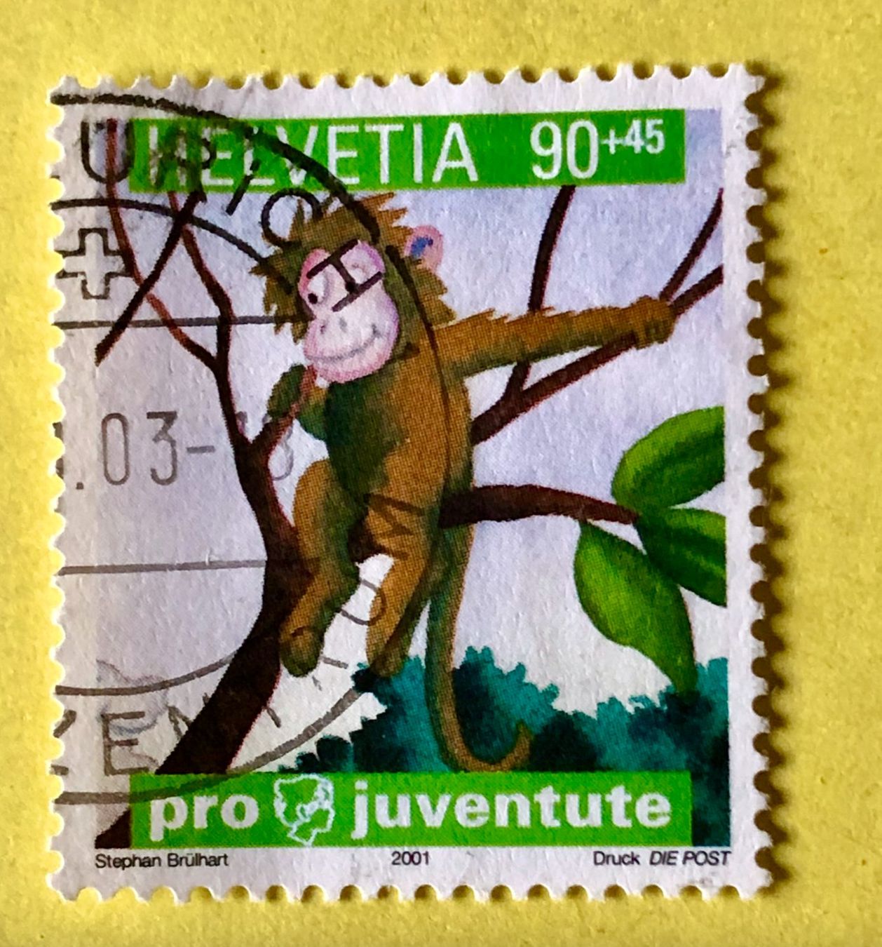 Tous les timbres: Nr.J 363 GESTEMPELT 2001   – D'occasion à Aarau par Billa007