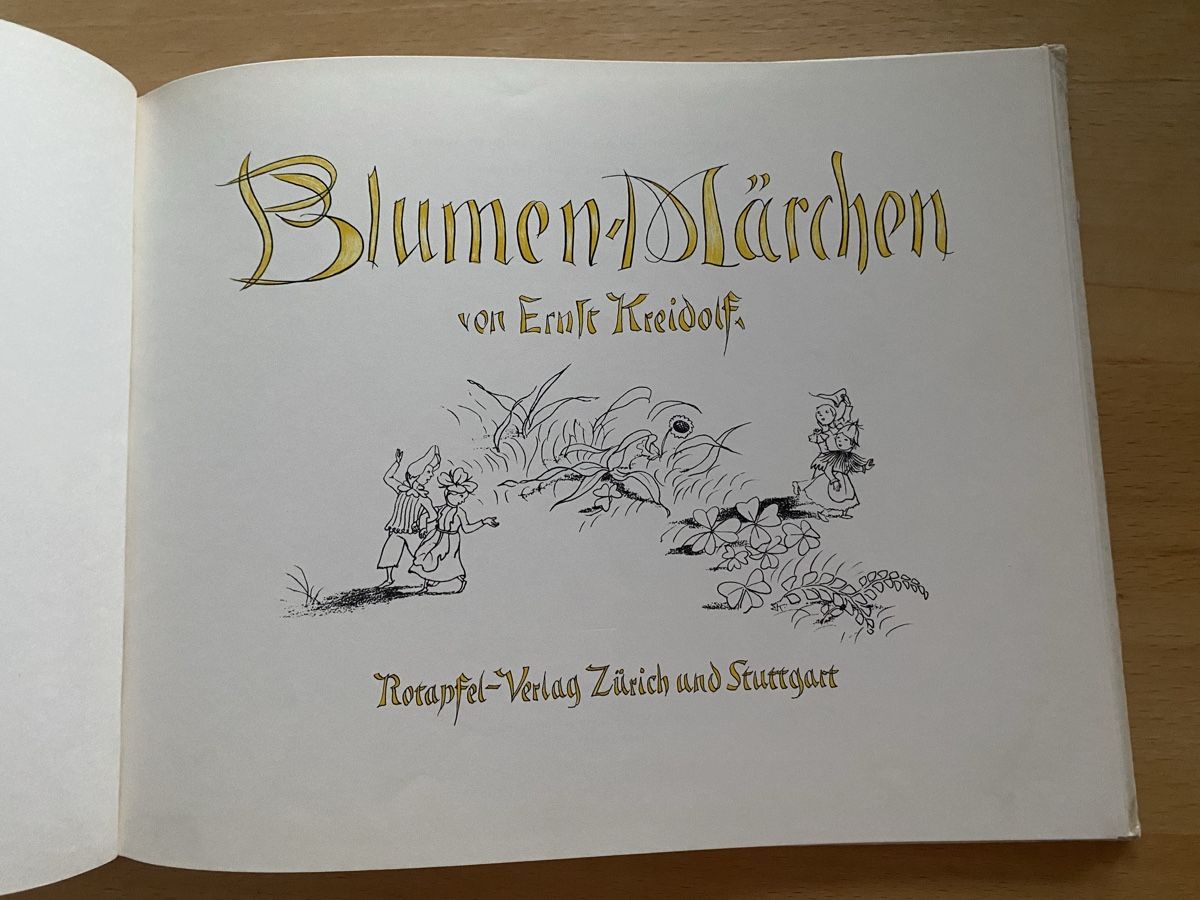 Libri: Blumen-Märchen - Ernst Kreidolf – Usato da Schwarzenburg venduto da Michellu 3