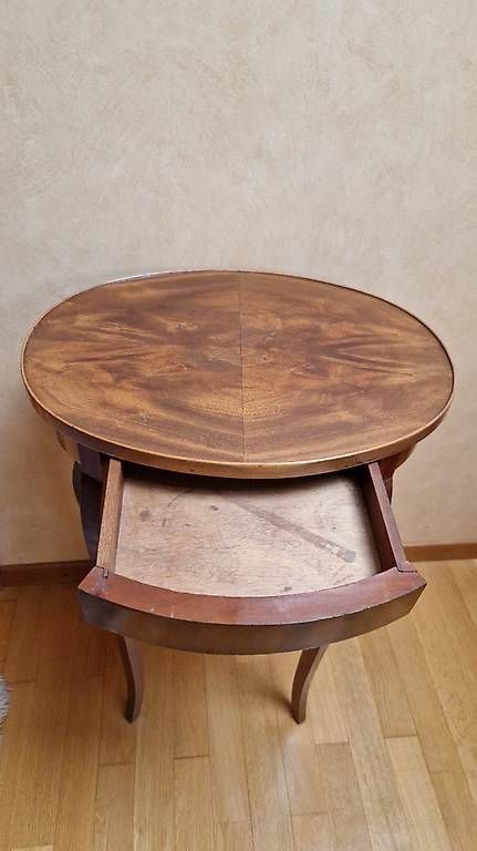 Tavoli: Guéridon rond en bois  style classique – Usato da Grimisuat venduto da cde_j5hh 1