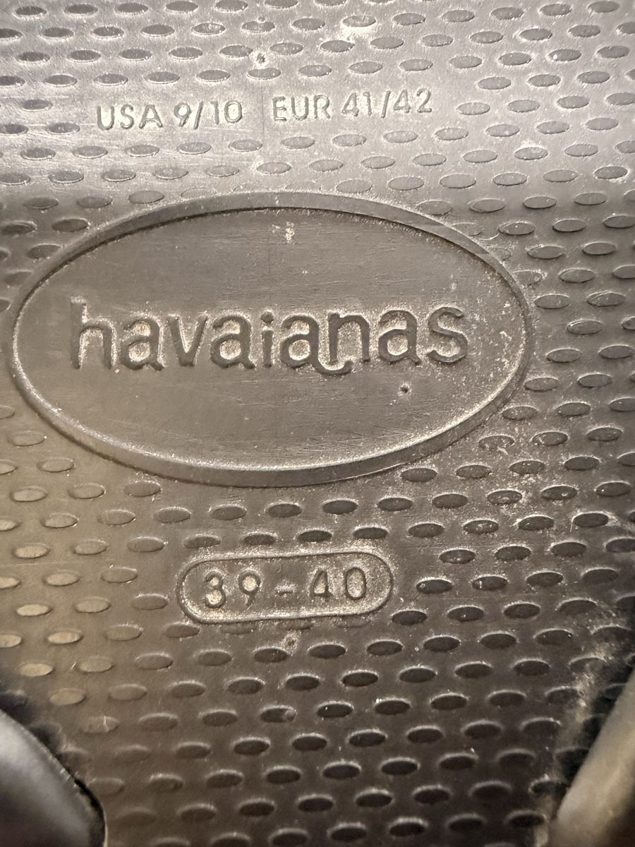 Havaianas Scarpe da uomo: Havaianas Flip-Flops Schwarz Grösse 39-40 – Usato da Wallbach venduto da Stefanie81 3