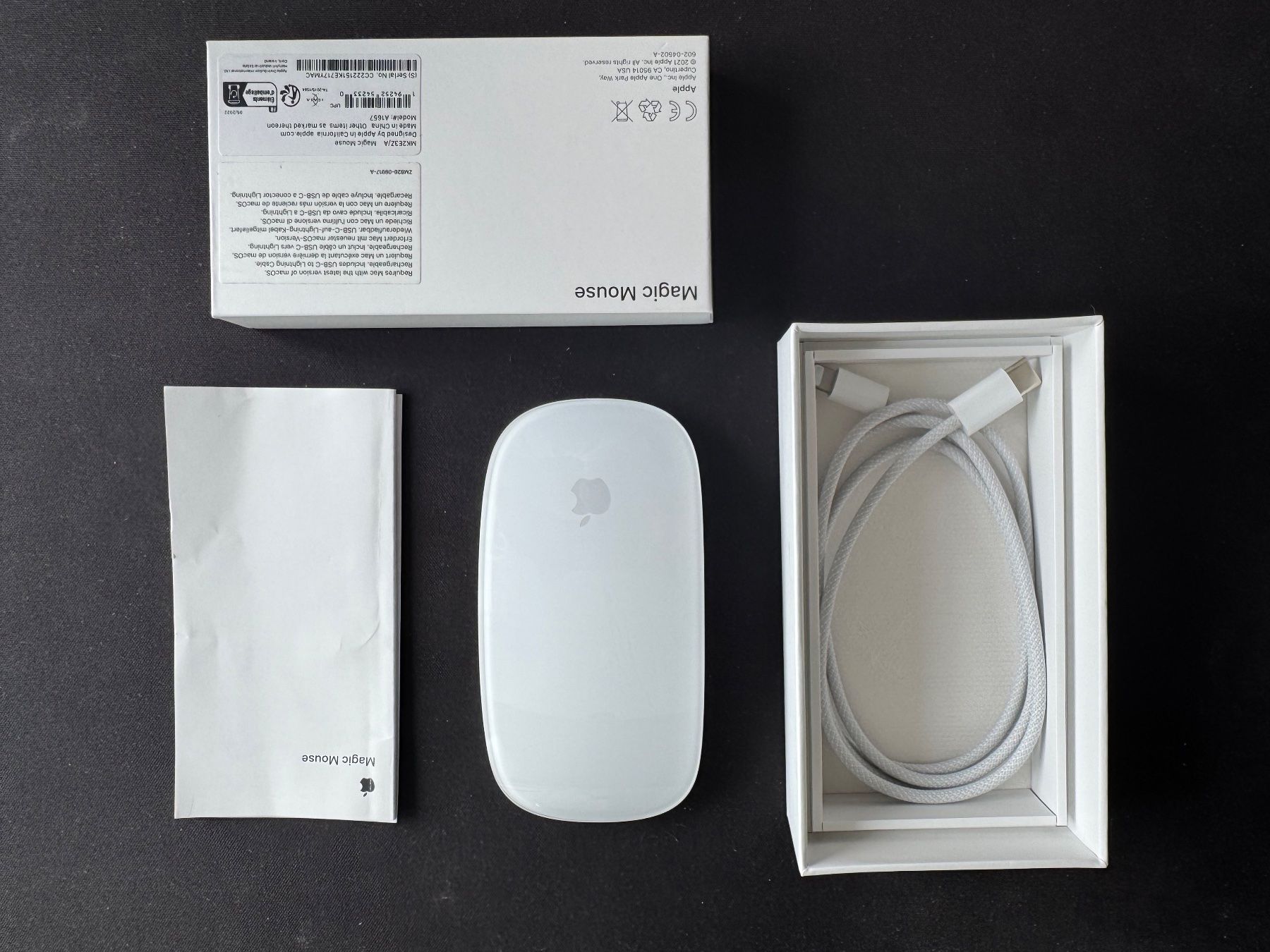 Apple Mouse: Apple Magic Mouse 2 - Top Zustand - Inkl. USB-C Ladekabel – Nuovo (secondo la descrizione) da Neukirch a.d. Thur venduto da man_zpw8