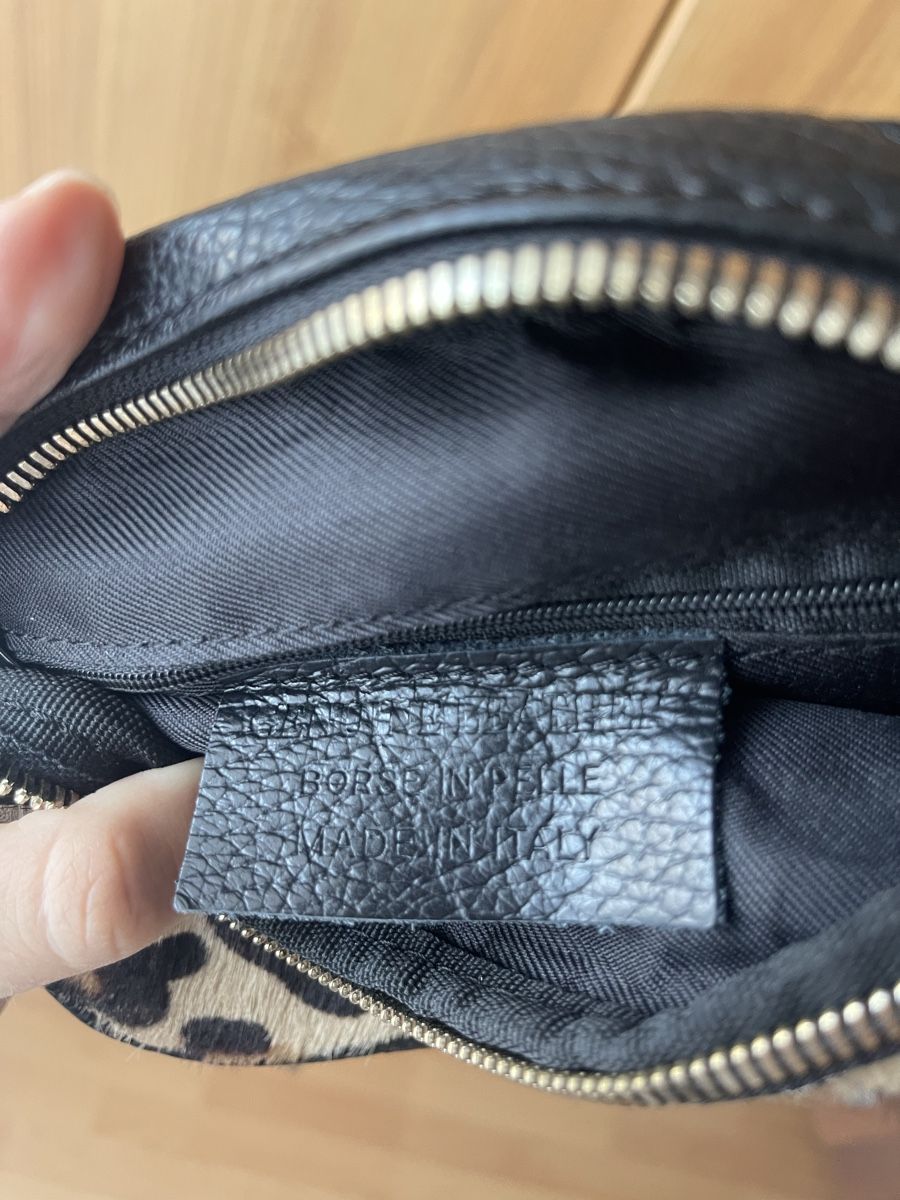Borse da donna: Echtleder Umhängetasche mit Animal Print – Usato da Horgen venduto da Ed0 3