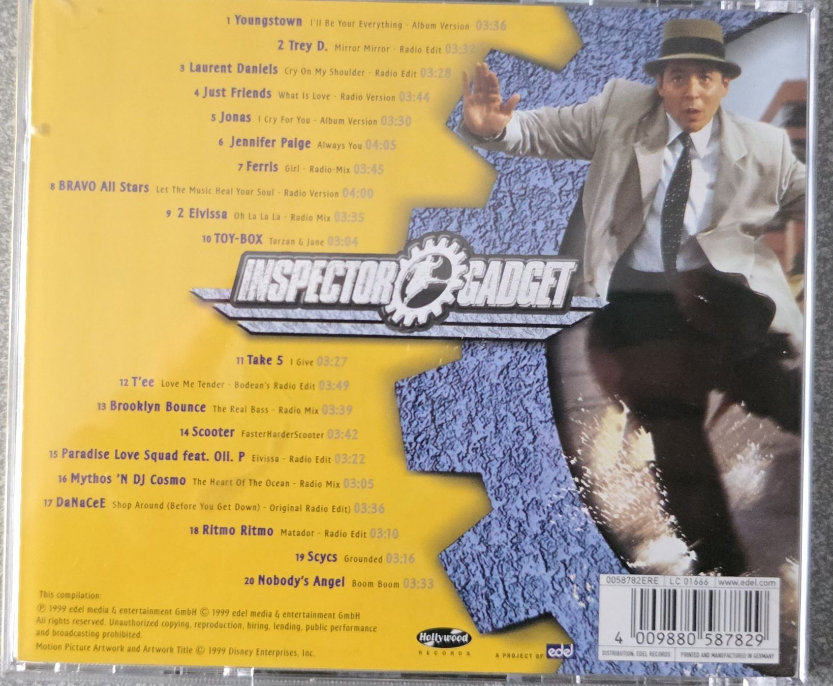 CD: Inspector Gadget - Original Motion Picture Soundtrack CD – Usato da Oetwil am See venduto da fineli2 1