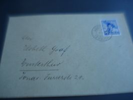 Pro Juventute, Brief mit 30 Rp, 1940, sauber-o Adetswil