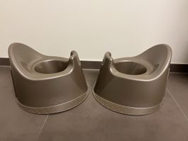 Topf taupe Rotho