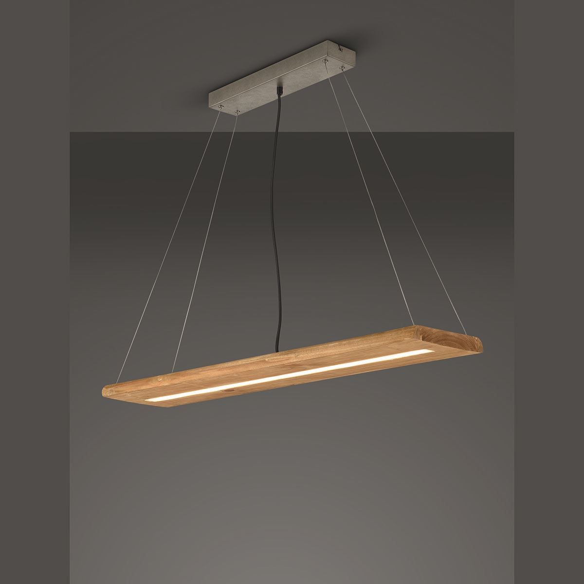 Lampadari & plafoniere: LED Pendelleuchte, Naturholz, Dimmbar – Nuovo (secondo la descrizione) da Kreuzlingen venduto da Smart-Light