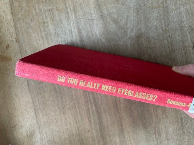 Bücher: Do You Really Need Eyeglasses? – Gebraucht aus Zürich von --sonne--