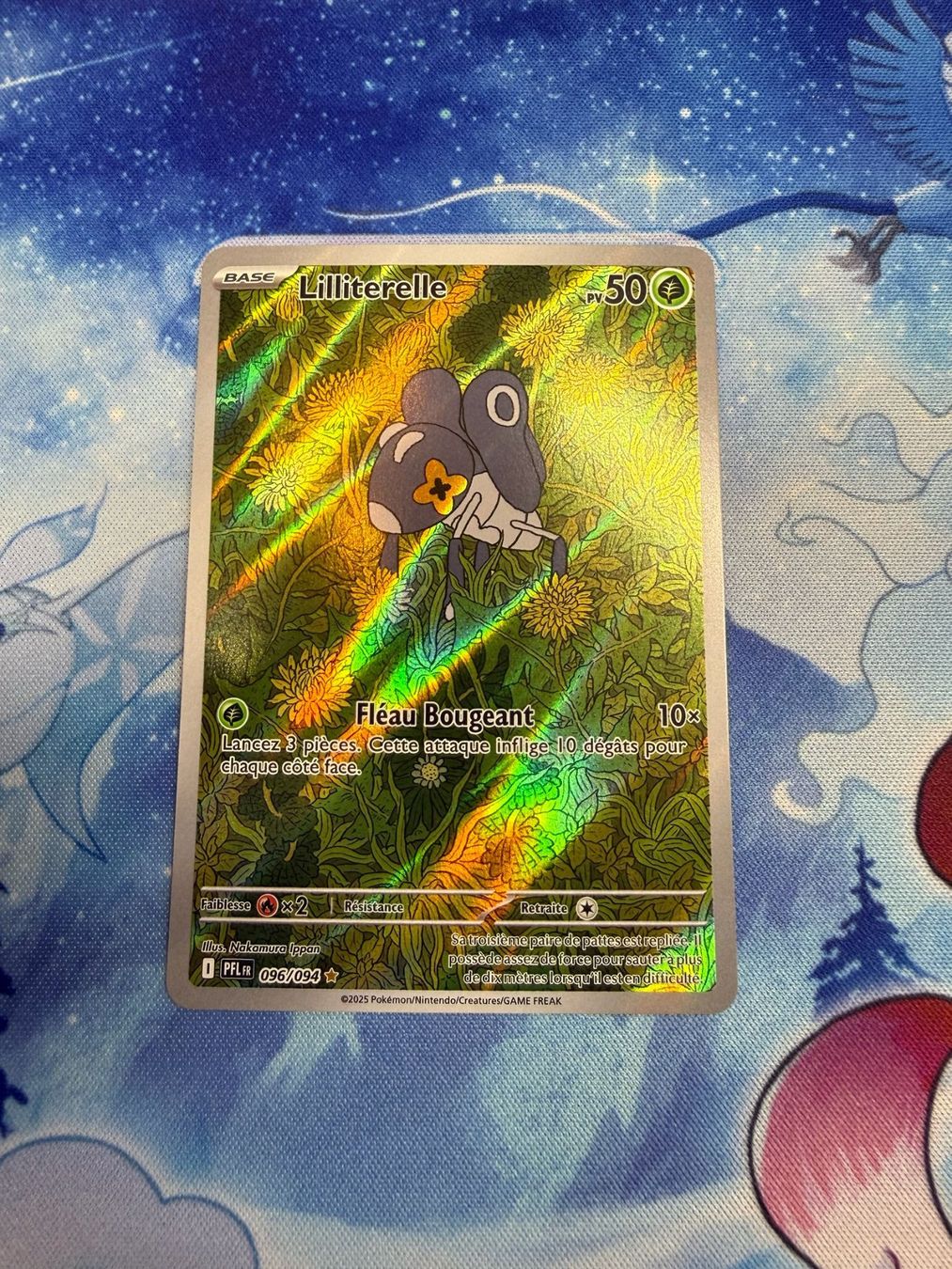 Pokémon Carte collezionabili: Lilliterelle AR - PFL 096 FR – Nuovo (secondo la descrizione) da Courgenay venduto da ScamBoxOff