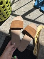 Sandalen Damen Grösse 43 braun guter Zustand