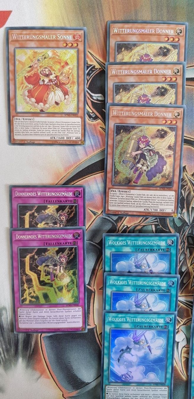Yugioh Carte collezionabili: Yugioh Witterungsmaler Set – Nuovo (secondo la descrizione) da Opfikon venduto da Steins_Siedlung 3