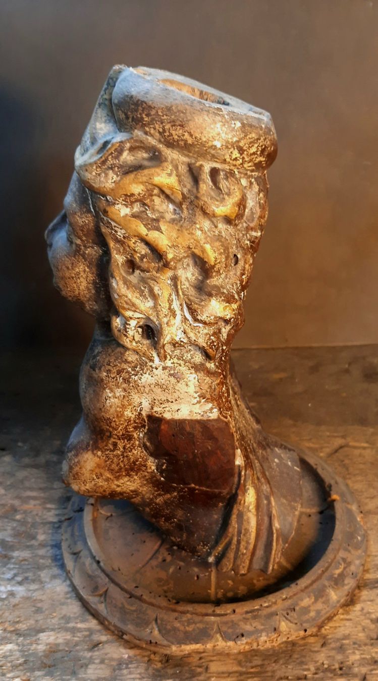Skulpturen & Statuen: Antike Holz Skulptur – Gebraucht aus Arbon von torso444 2