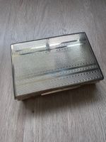 REUGE Vintage Schmuckschatulle, versilbert Spieluhr Melodie