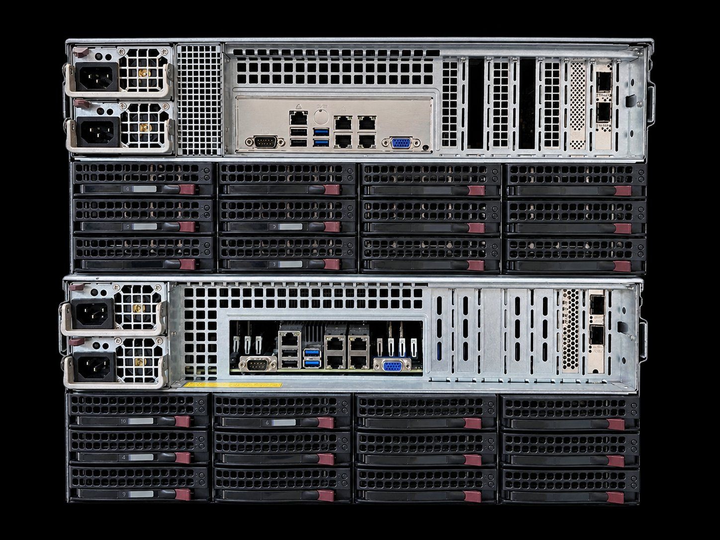 Supermicro Serveurs: 2x Supermicro Server – Virtualisierung oder Backup - 168TB – D'occasion à Uster par Deryvan 1