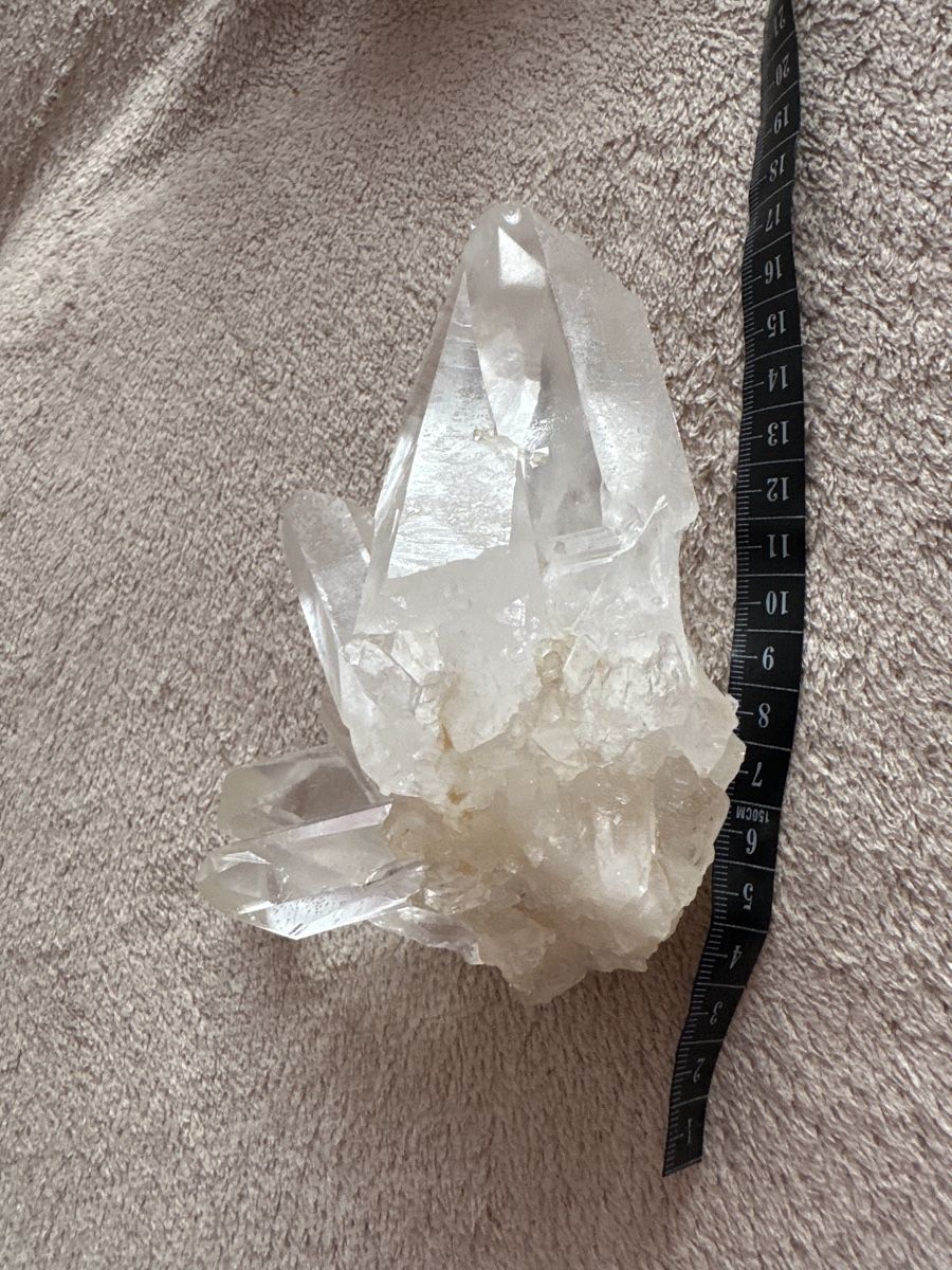 Minerali & Pietre curative: Bergkristall ca 16x17 cm – Usato da Herbriggen venduto da Sehrazade 8