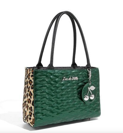 NEUF/NEW -Lux De Ville Green Sparkle Rockabilly Psychobilly