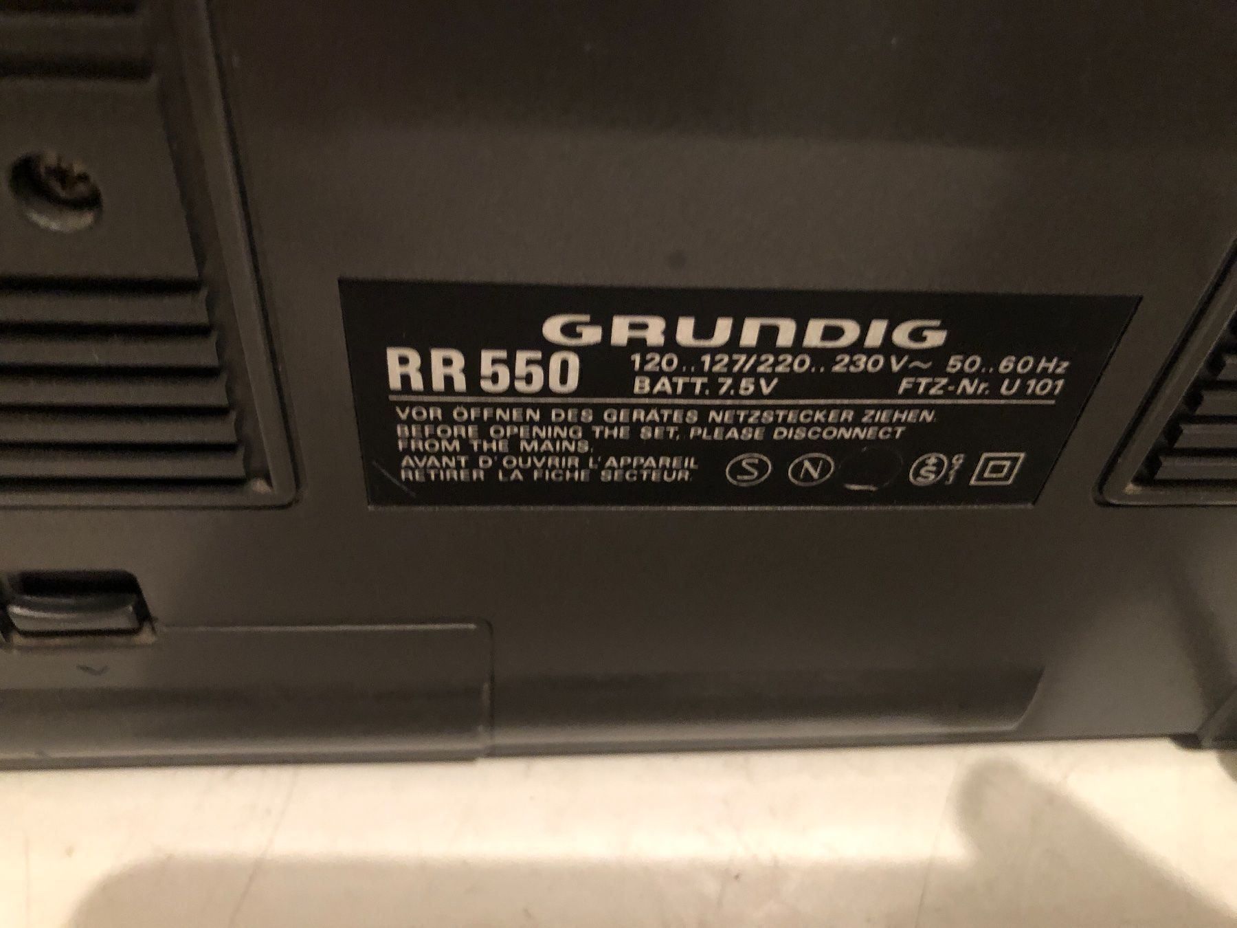 Radio: Radio Grundig RR550 – Usato da Biel-Bienne venduto da alos07 1