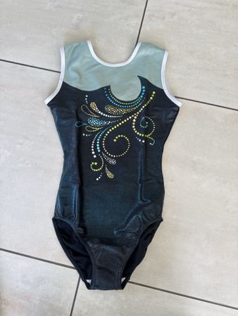 Glitzer-Turnanzug Grösse 14, ideal für den Sommer! Top!
