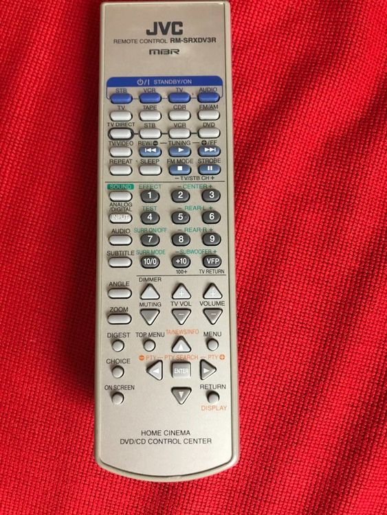 JVC Remote Control RM-SRXDV3R | Kaufen auf Ricardo