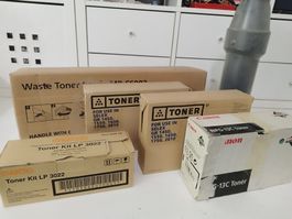 Lot. div Toner (black) für LFP, total ca. 5Kg.