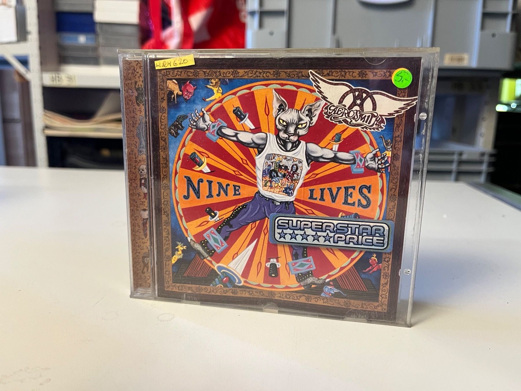 CD: Aerosmith - Nine Lives - HJ41B – Usato da Küsnacht ZH venduto da hardrock.earth